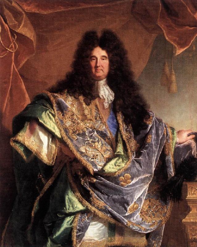 RIGAUD, Hyacinthe Portrait of Phillippe de Courcillon oil painting picture